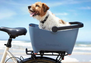 Basil Buddy Hundefahrradkorb für Gepäckträger 