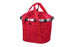 KLICKfix Tasche BIKEBASKET rot 15L