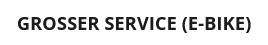 Grosser Service (E-Bike)