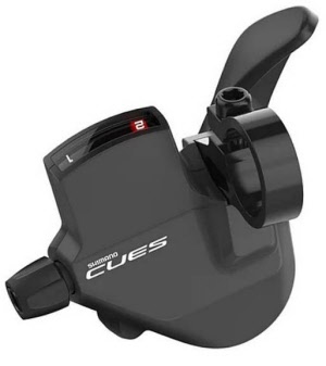 Shimano Schalthebel CUES SL-U4000 links 2-Gang Linkglide Ganganzeige