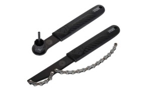 Kassettenabzieher und Gegenhalter für Shimano Zahnkranzkassetten schwarz