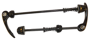 Schnellspanner Set 115/150 mm schwarz