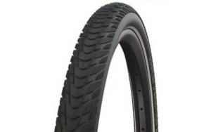 Schwalbe Pneu Marathon E-Plus 27.5x2.00 Starr mit Reflexstreifen black
