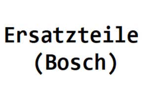 Bike-Ersatzteile (Bosch)